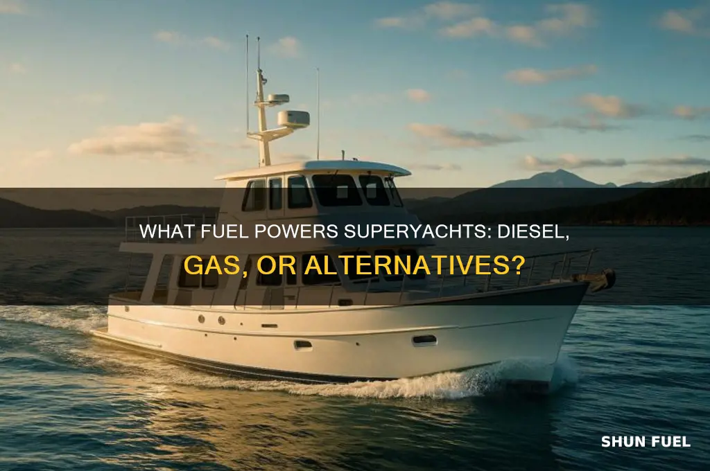 what fuel do superyachts use