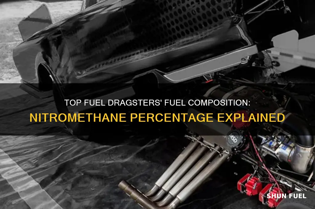 what fuel do top fuel dragsters use percentage