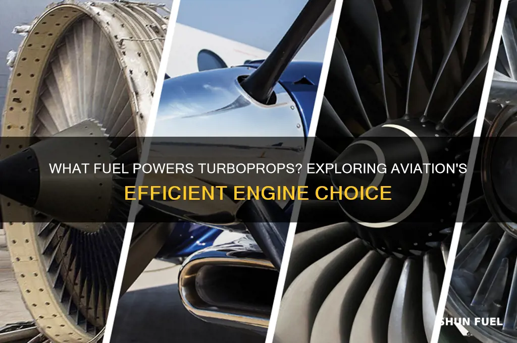 what fuel do turboprops use