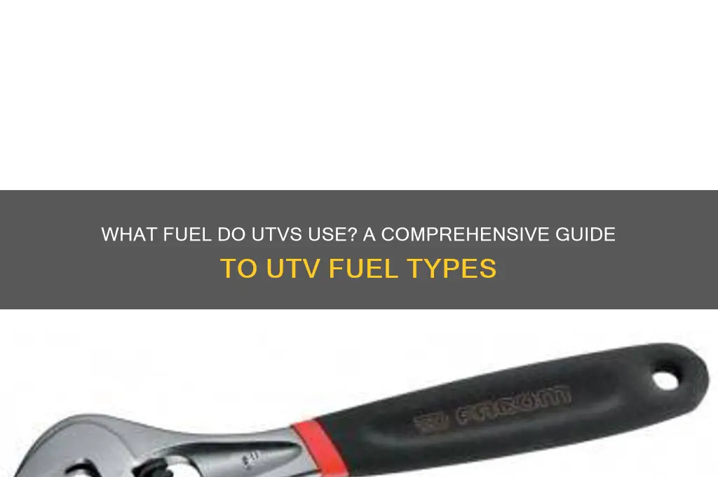 what fuel do utv use