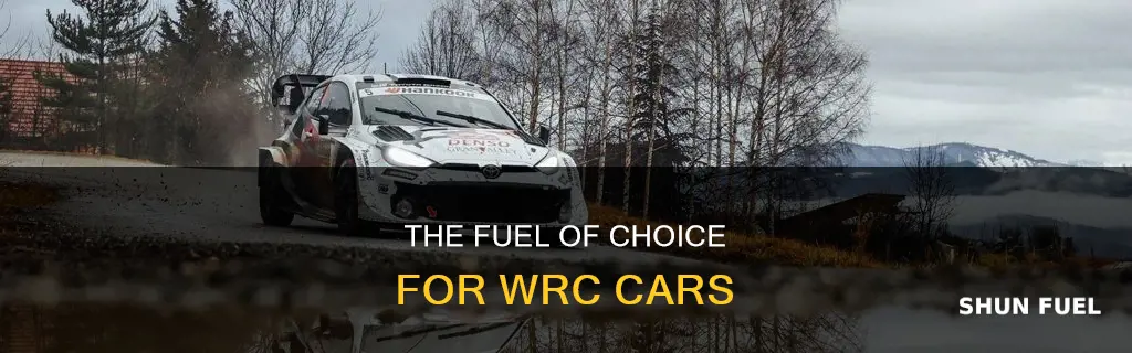 what fuel do wrc cars use