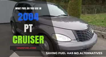 2004 PT Cruiser Fuel Guide: Gasoline Types and Recommendations