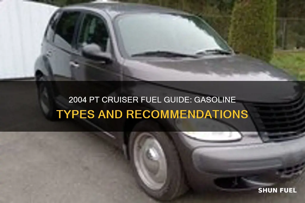 what fuel do you use in 2004 pt cruiser
