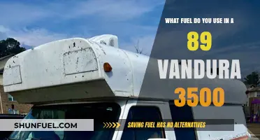 Fuel Guide: 1989 Vandura 3500's Optimal Gasoline Choice