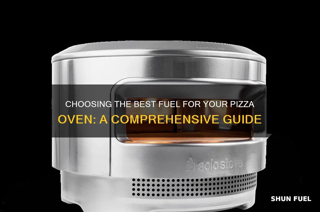 what fuel do you use in a pizza oven