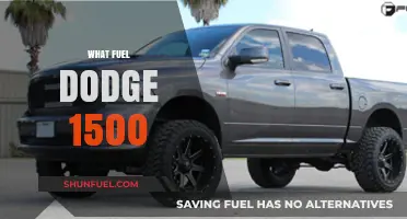 What Fuel Does the Dodge 1500 Use? A Comprehensive Guide