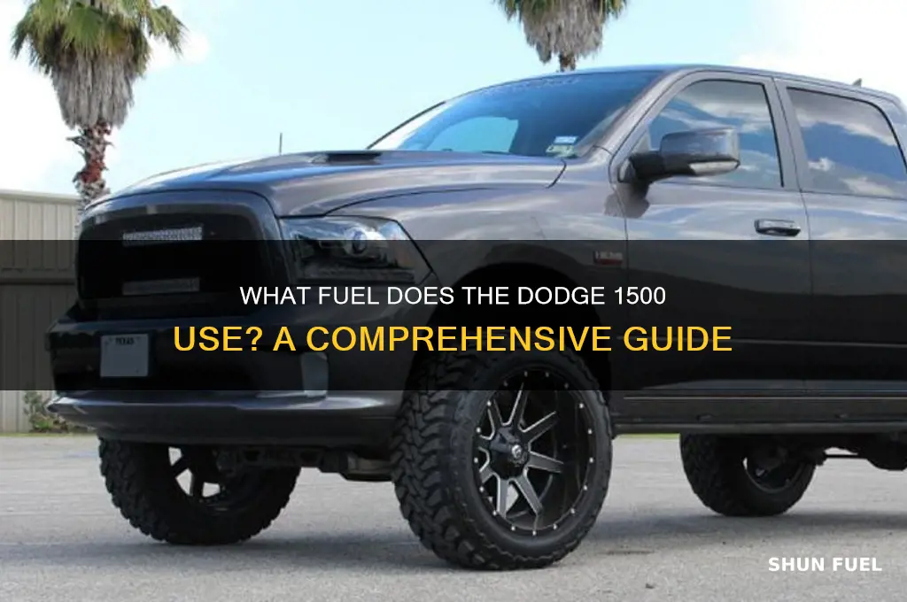 what fuel dodge 1500