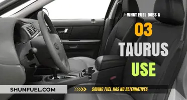 Fuel Requirements for a 2003 Ford Taurus: Gasoline Type Guide
