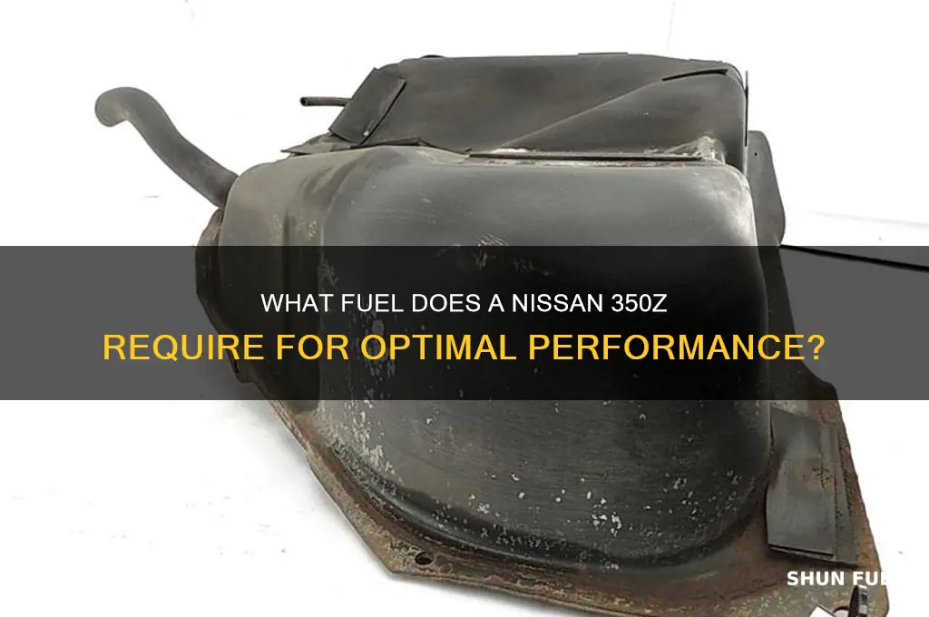 what fuel does a 350z use