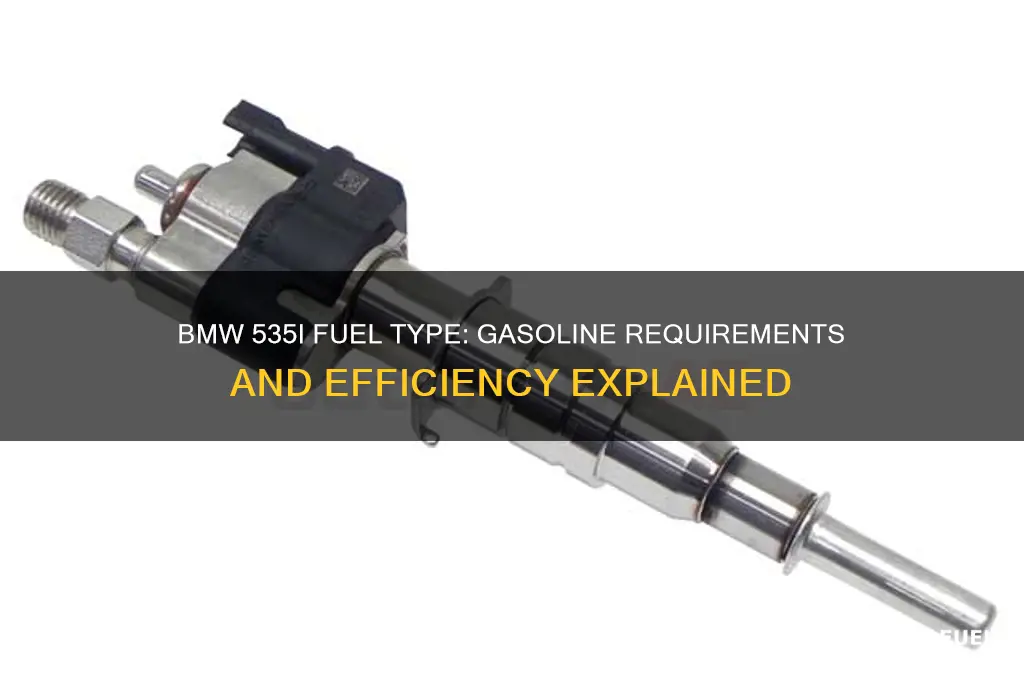 what fuel does a bmw 535 i use