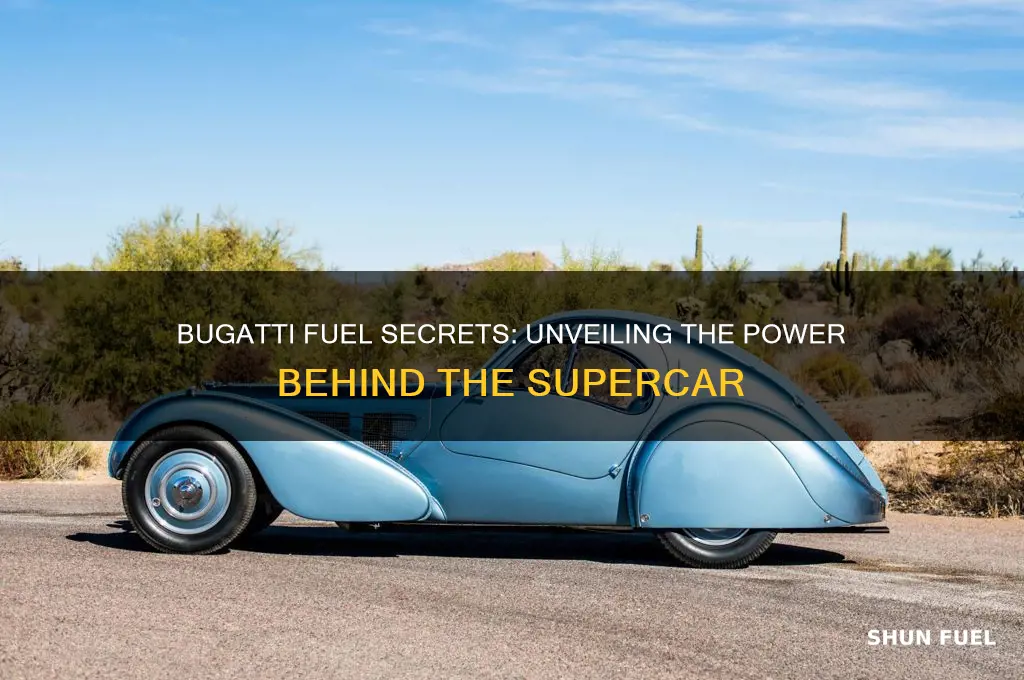 what fuel does a bugatti use