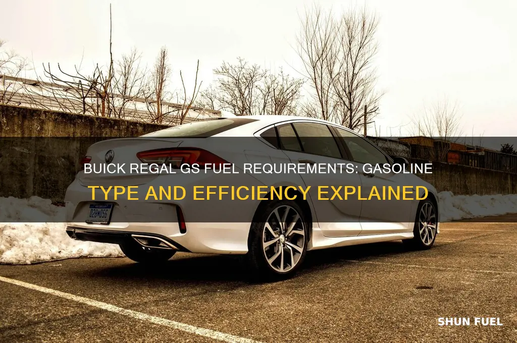 what fuel does a buick regal gs use