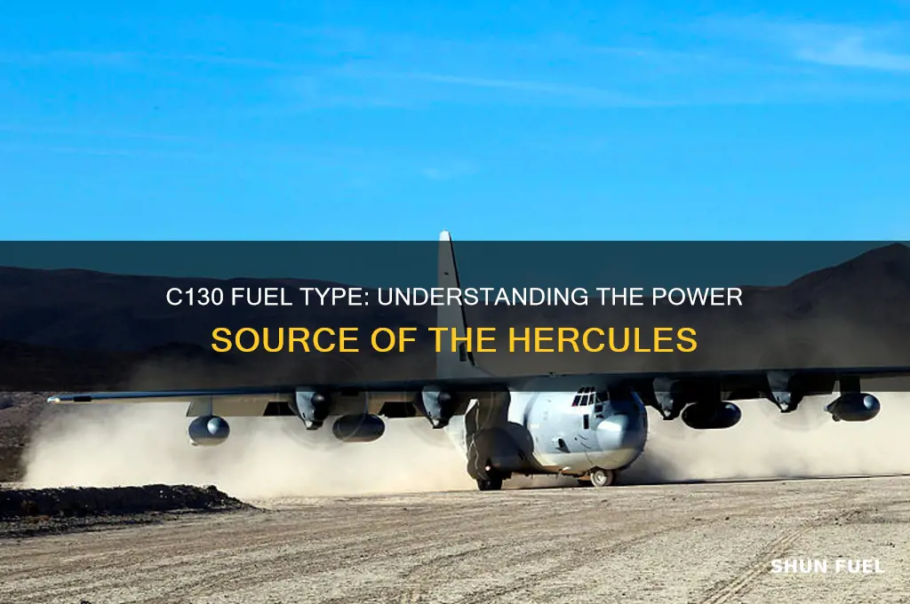 what fuel does a c130 use