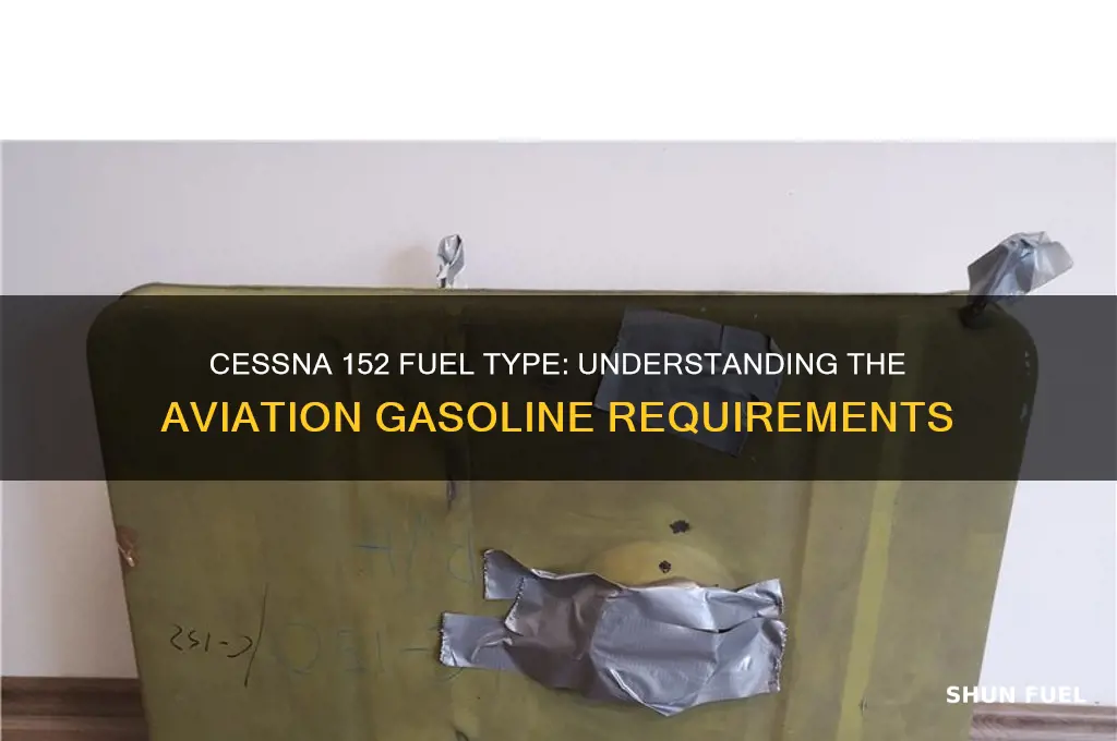 what fuel does a cessna 152 use