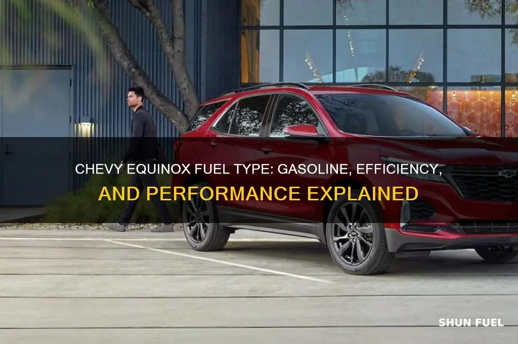 what fuel does a chevy equinox use