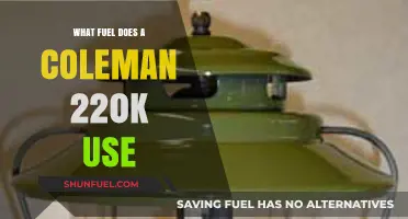 Coleman 220K Fuel Type: Propane Power for Outdoor Cooking