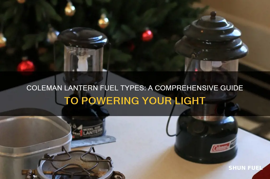 what fuel does a coleman lantern use
