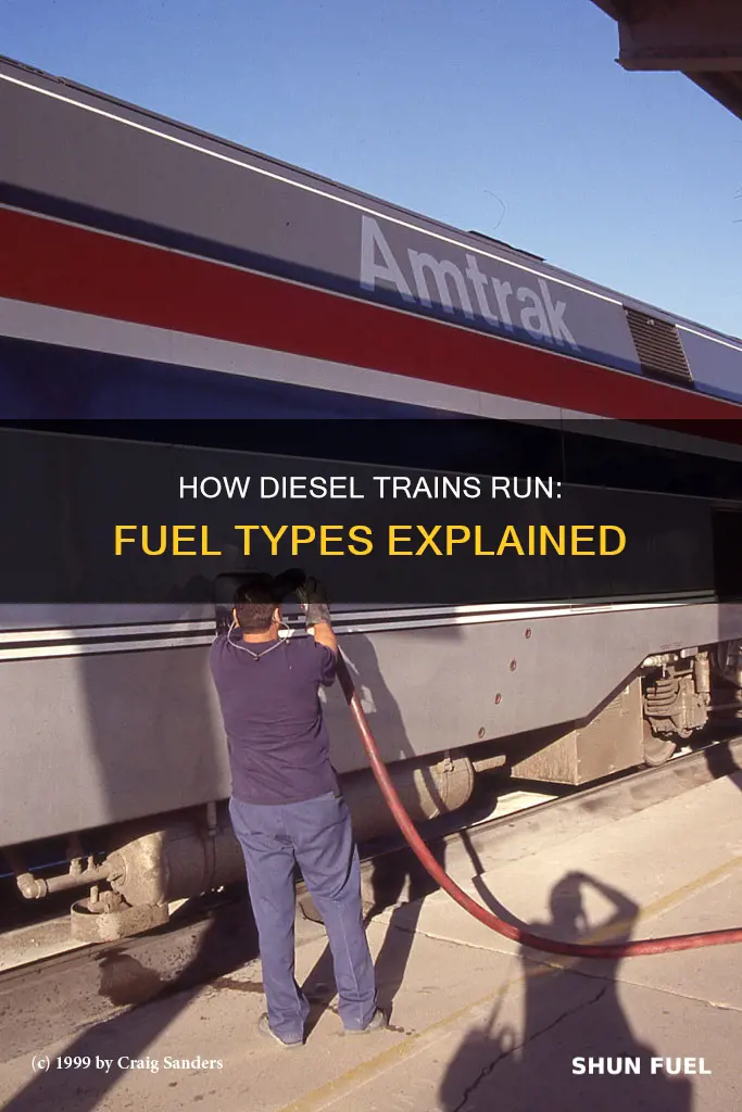what fuel does a diesel train use