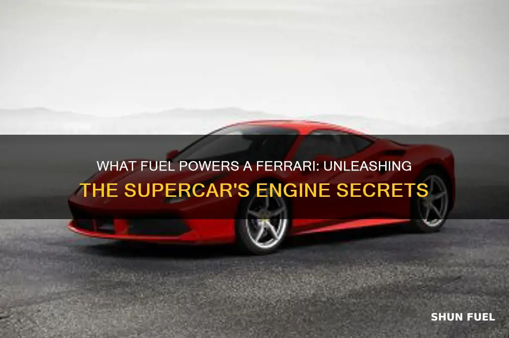 what fuel does a ferrari use