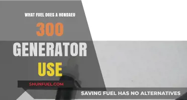 Honda EU3000iS Generator Fuel Type: Gasoline or Propane Options