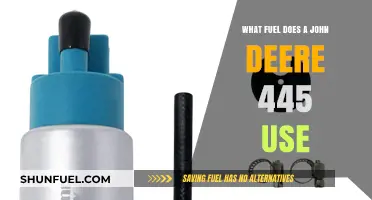 John Deere 445 Fuel Type: Gasoline Power for Your Lawn Tractor