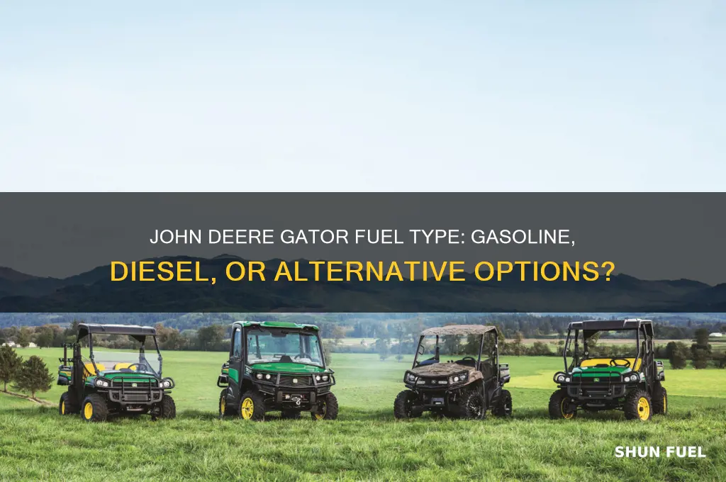 what fuel does a john deere gator use