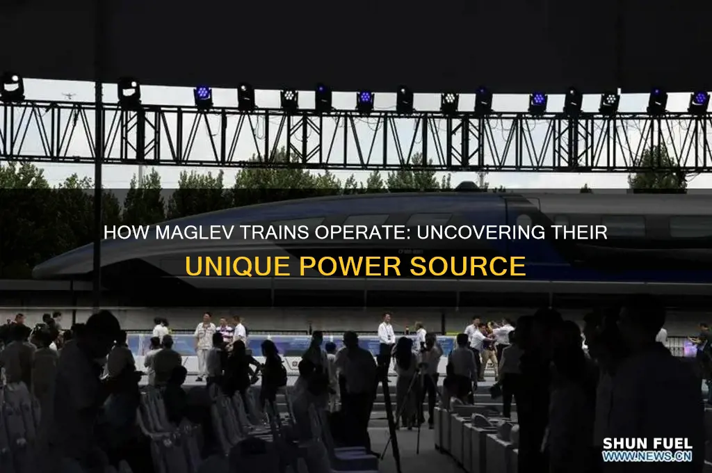 what fuel does a maglev train use