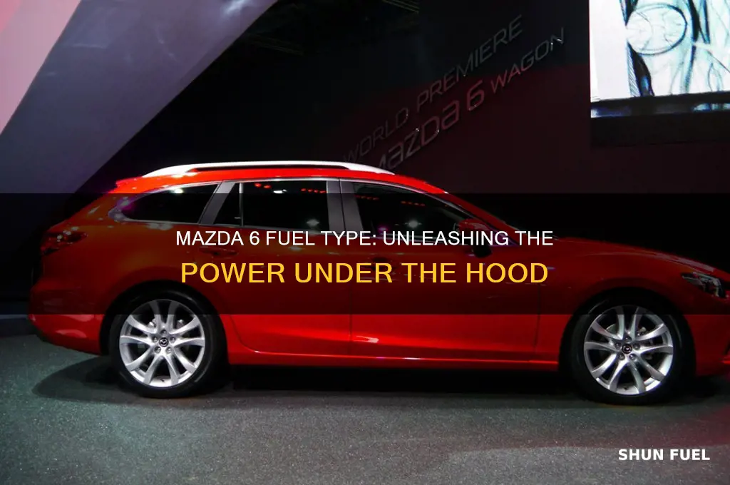 what fuel does a mazda 6 use