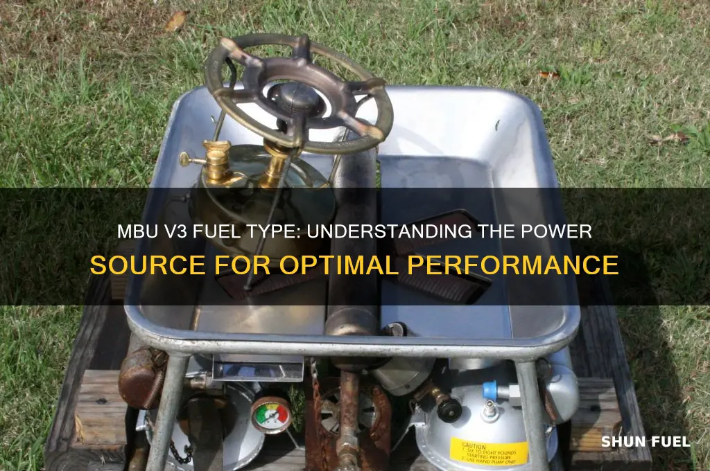 what fuel does a mbu v3 use