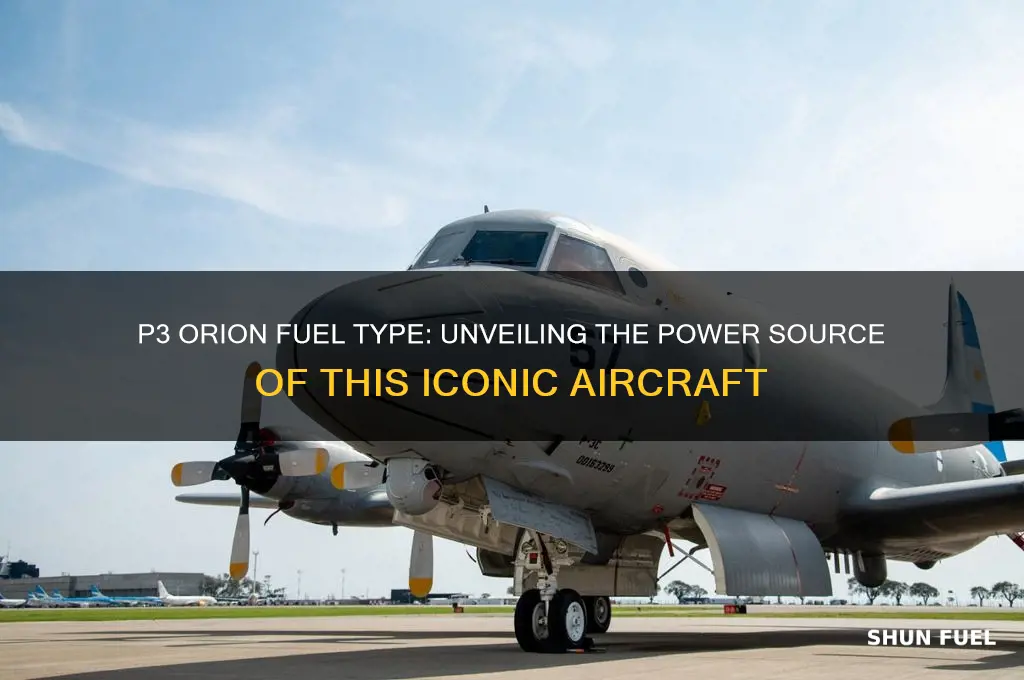 what fuel does a p3 orion use