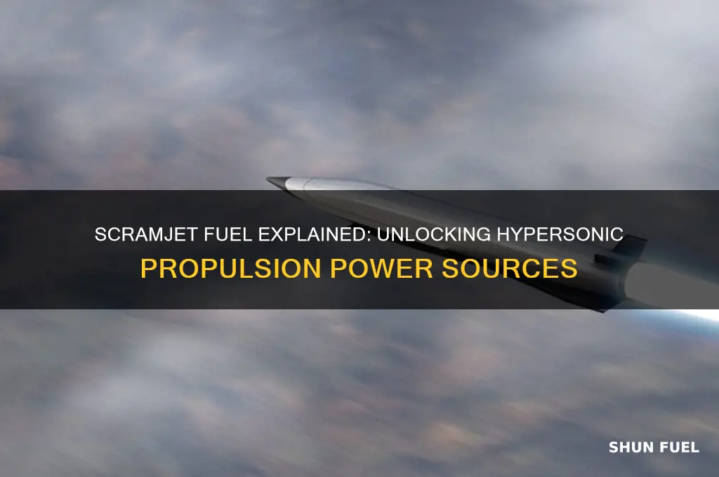 what fuel does a scramjet use
