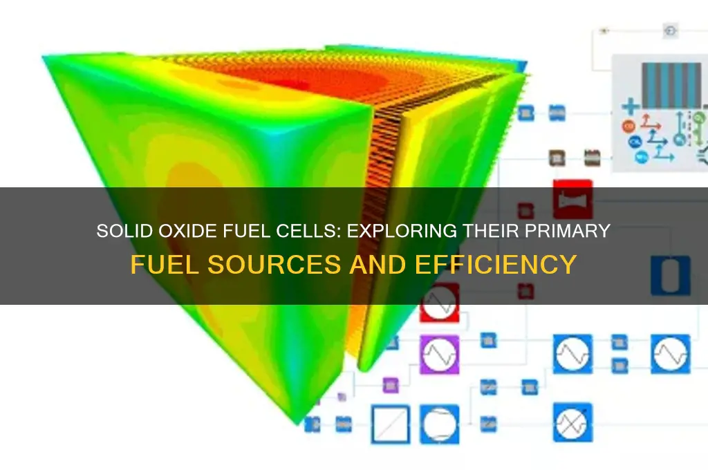 what fuel does a solid oxide fuel cell use