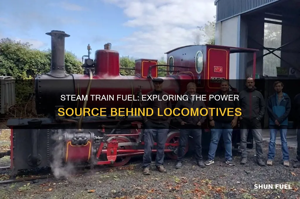 what fuel does a steam train use