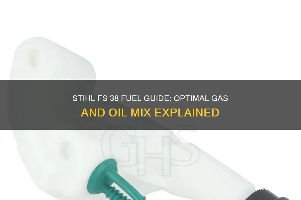what fuel does a stihl fs 38 use