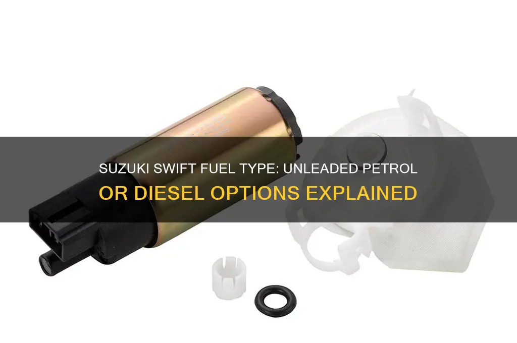 what fuel does a suzuki swift use