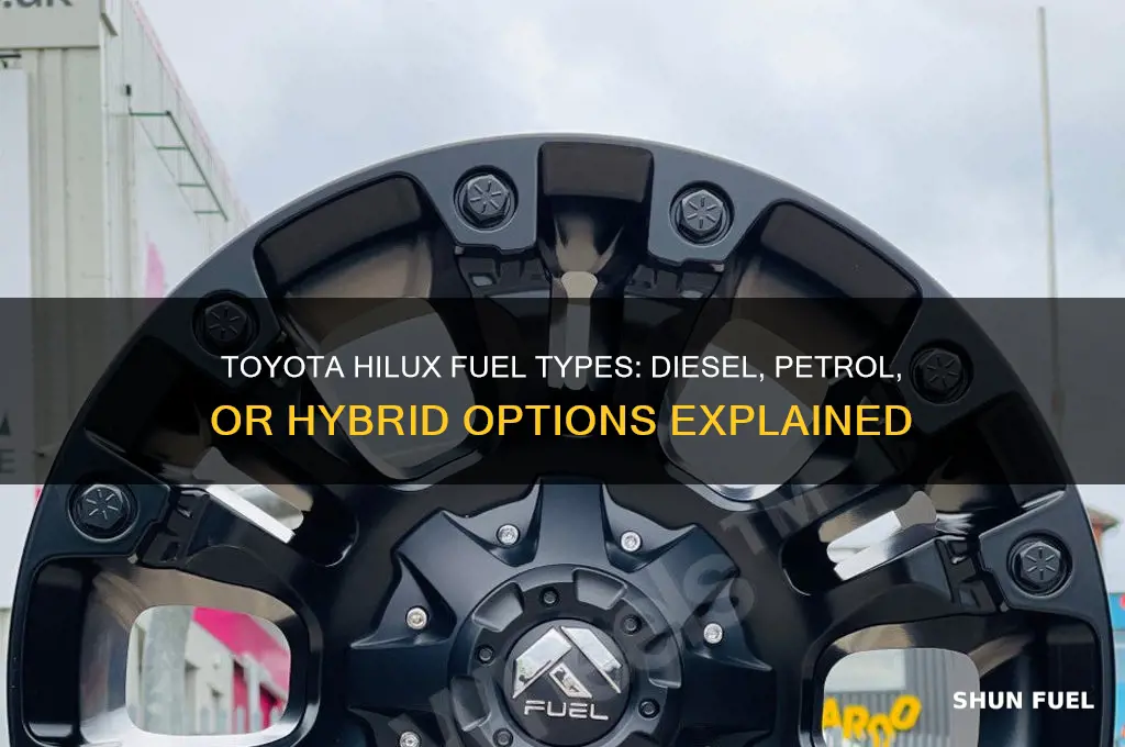 what fuel does a toyota hilux use