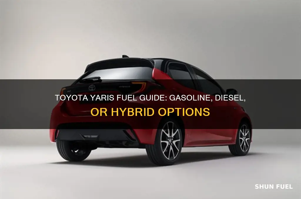 what fuel does a toyota yaris use