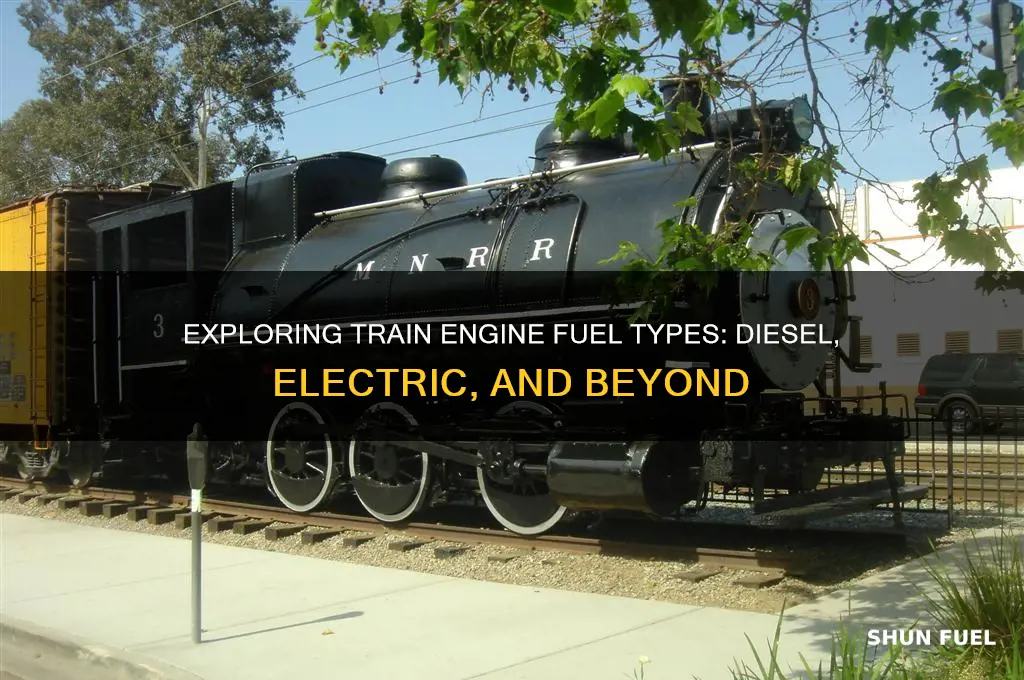 what fuel does a train engine use