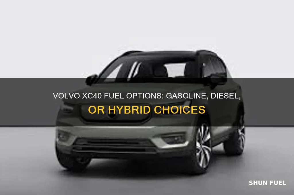 what fuel does a volvo xc40 use