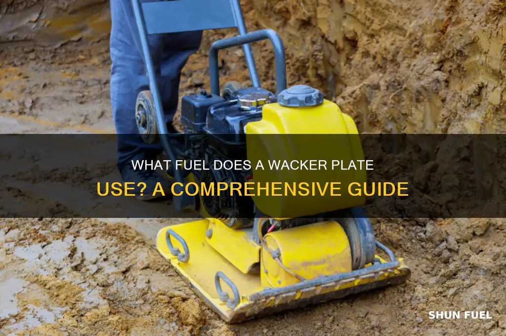 what fuel does a wacker plate use
