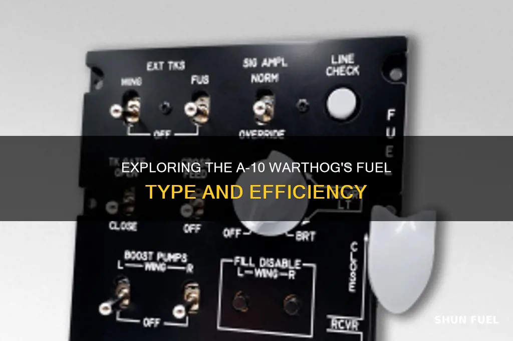 what fuel does a10 use