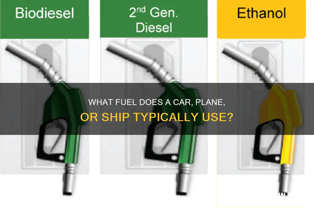 what fuel does a