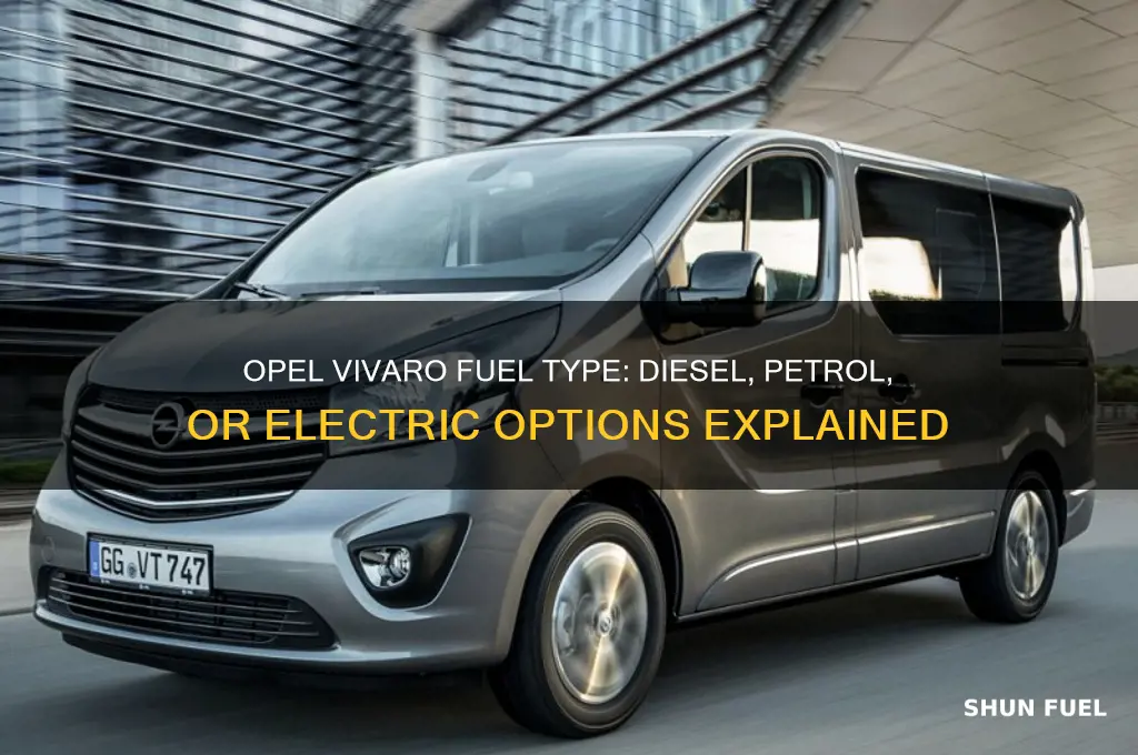 what fuel does an opel vivaro use