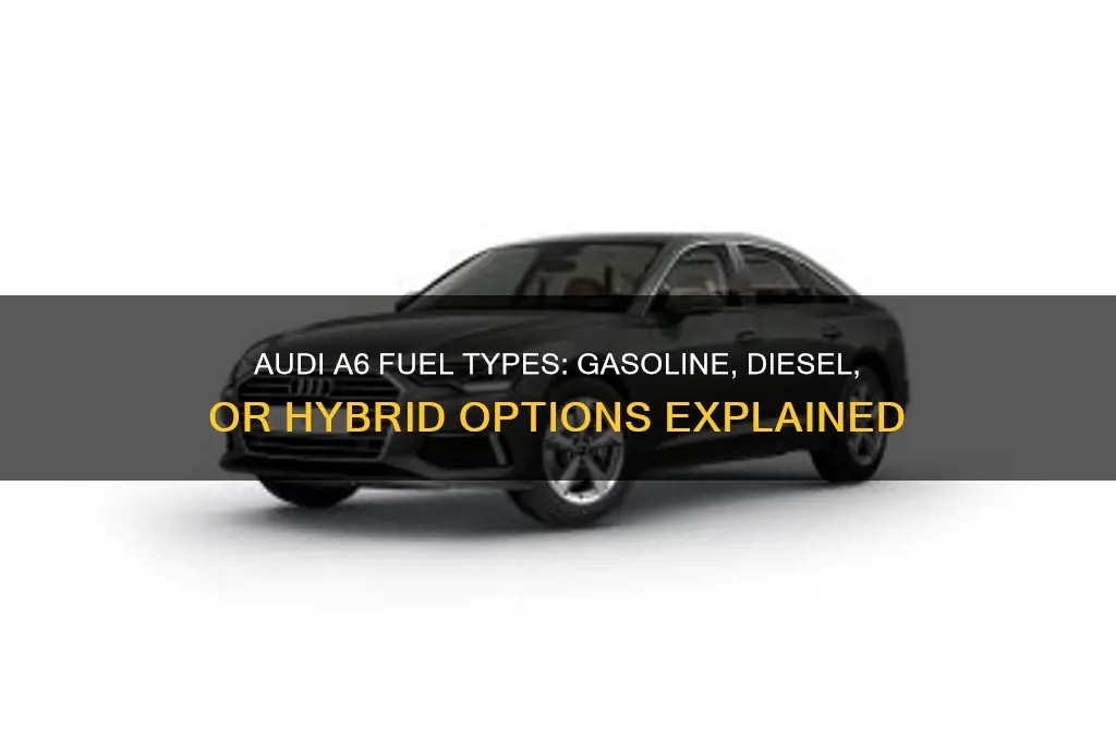 what fuel does audi a6 use