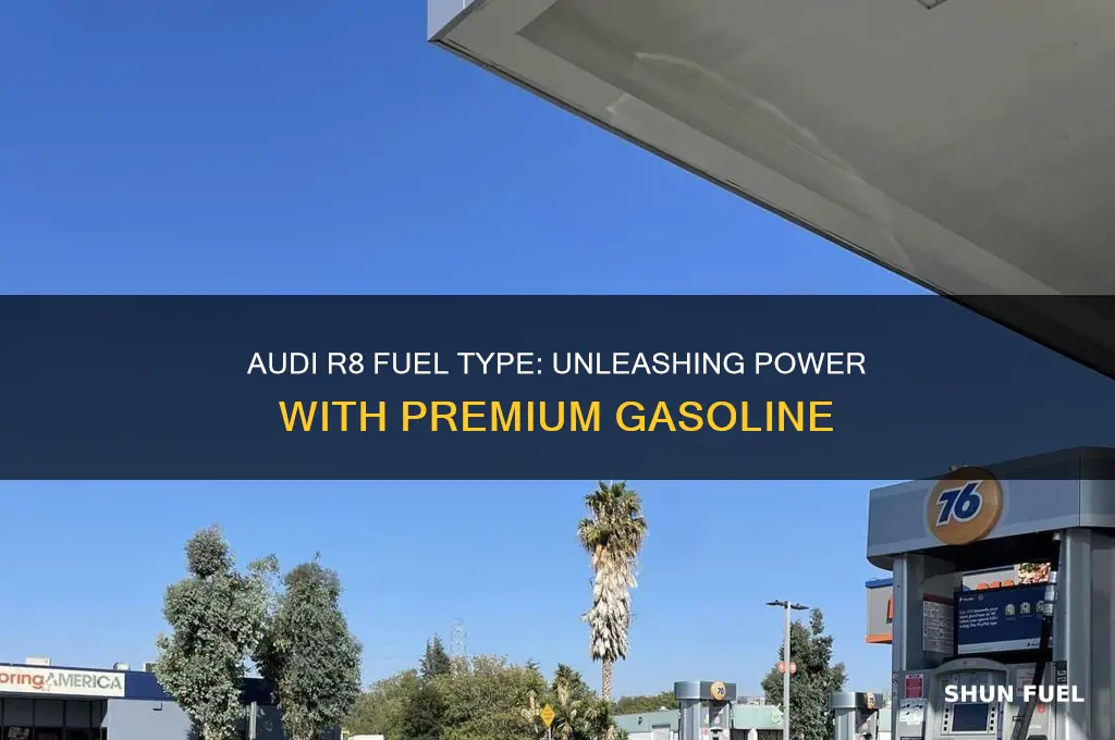 what fuel does audi r8 use