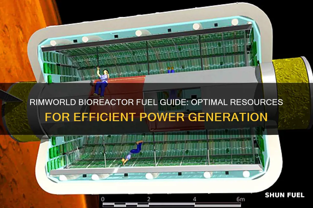 what fuel does bioreactor use rimworld