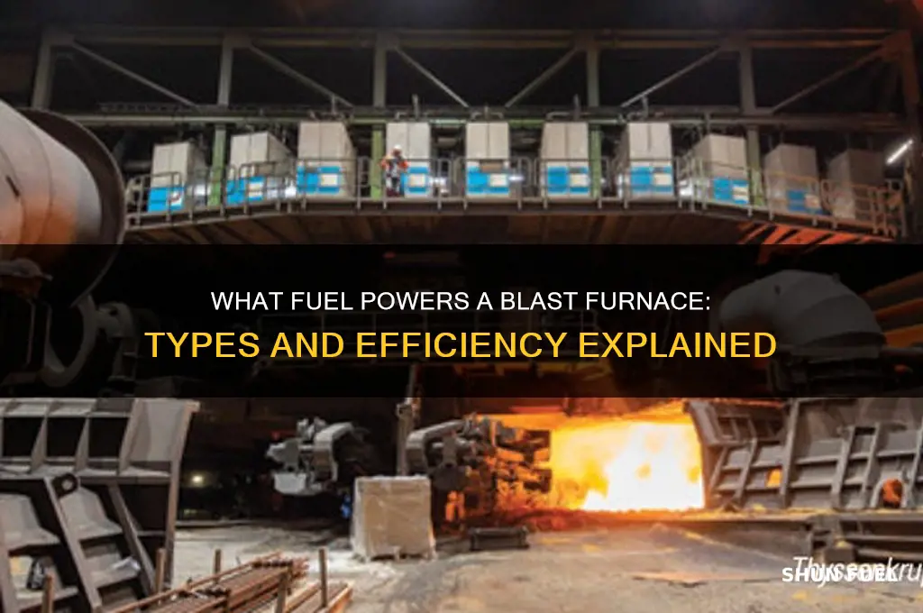 what fuel does blast furncae use