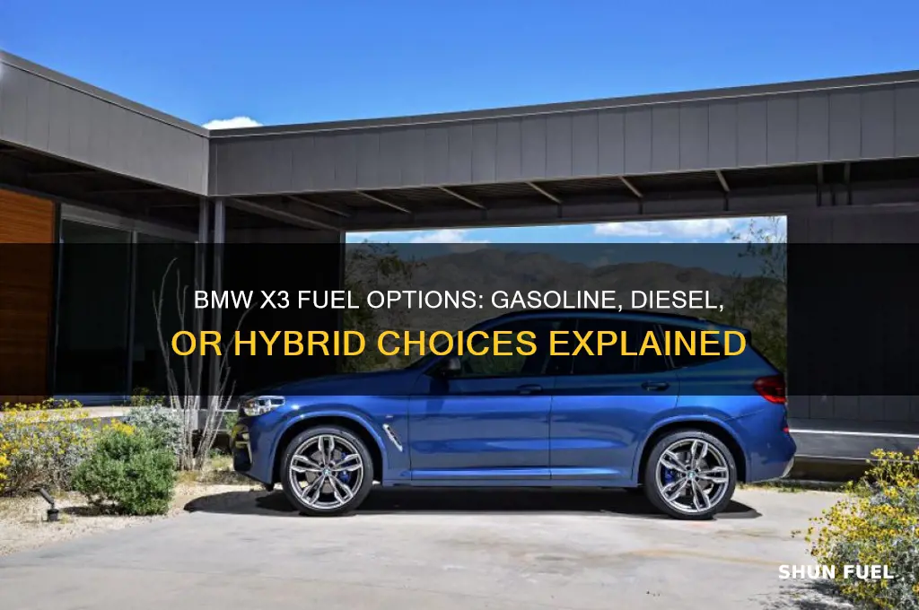 what fuel does bmw x3 use