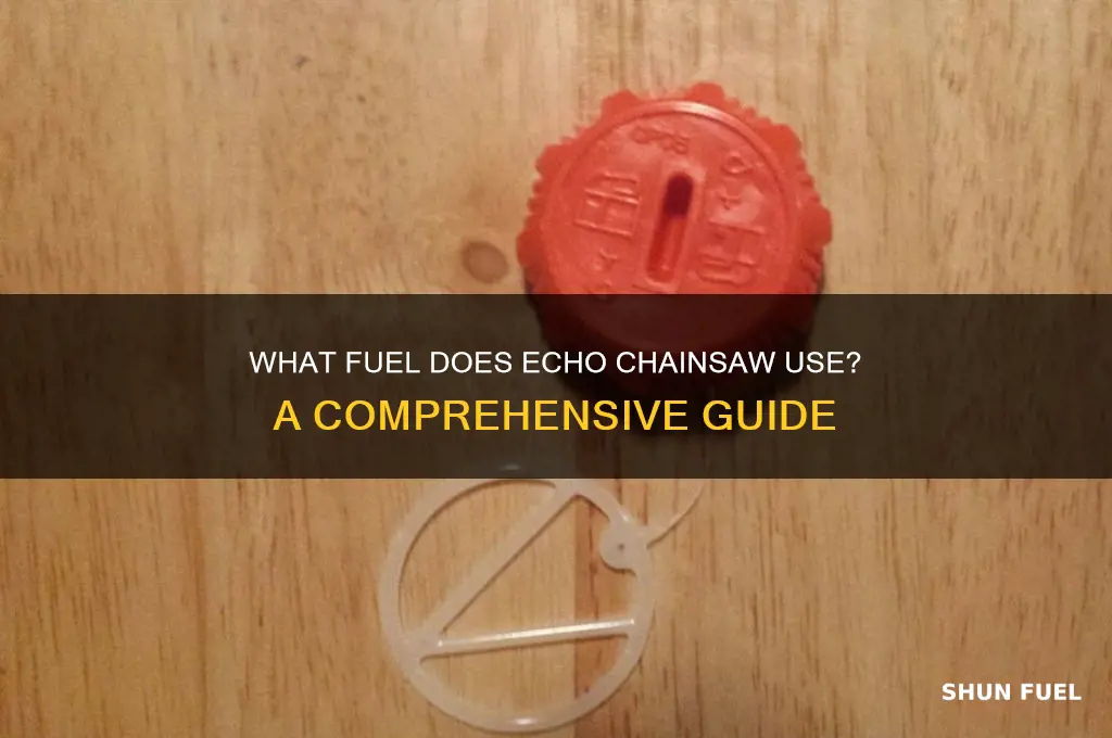 what fuel does echo chainsaw use