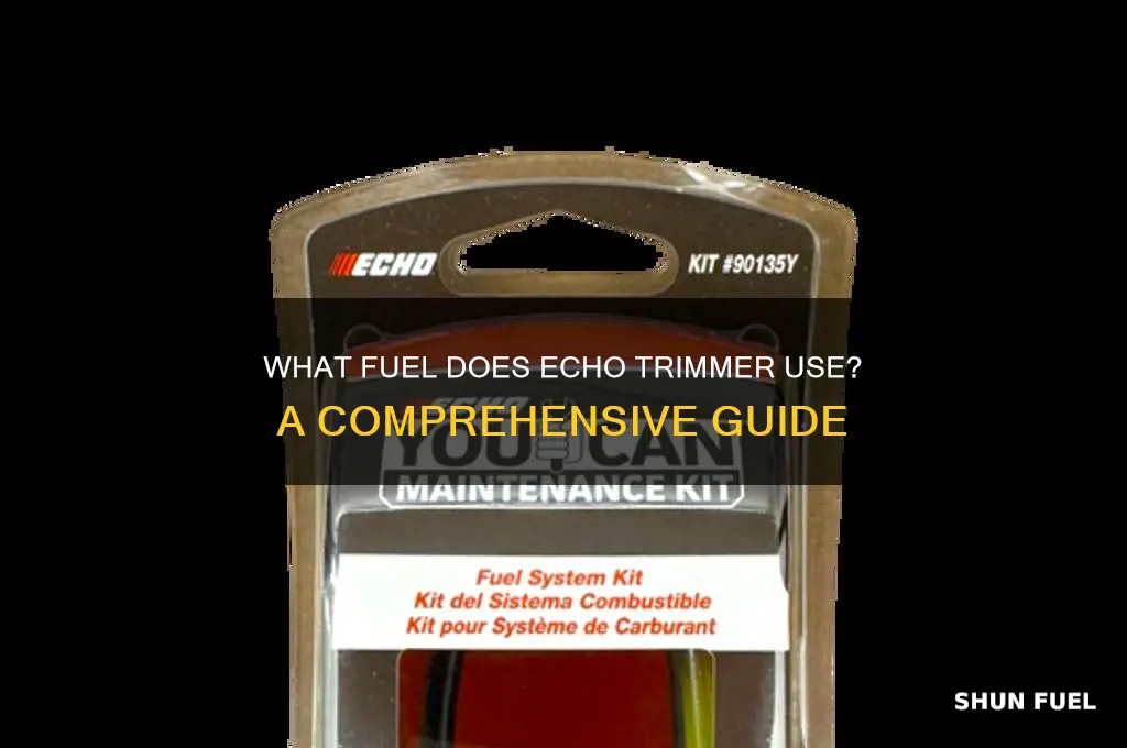 what fuel does echo trimmer